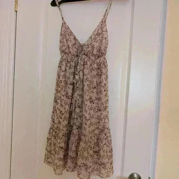 Boux avenue size small pink and  brown floral nightie - Picture 5 of 5